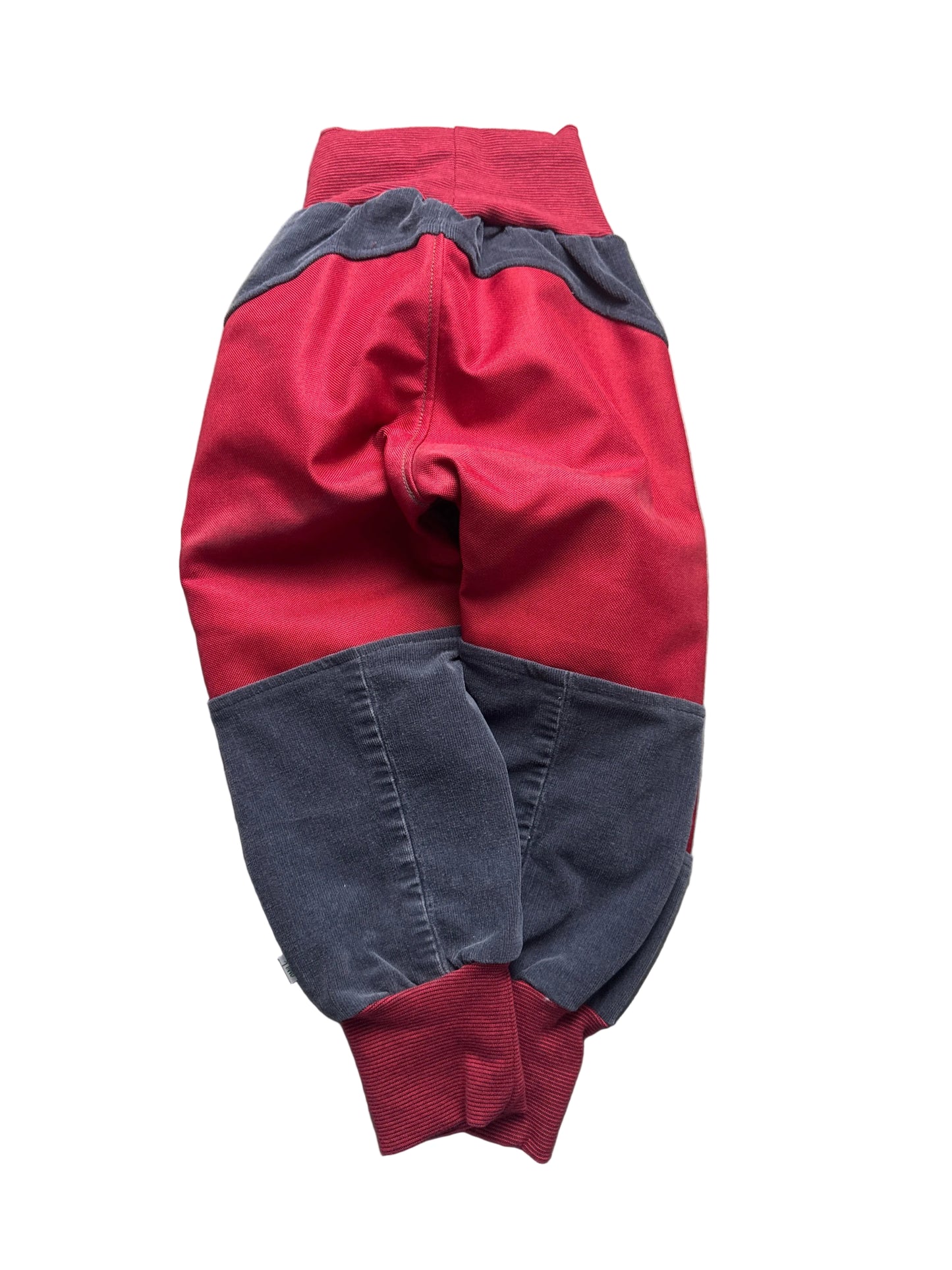 Cordhose für Kinder *Upcycling mit Besatz Größe 92