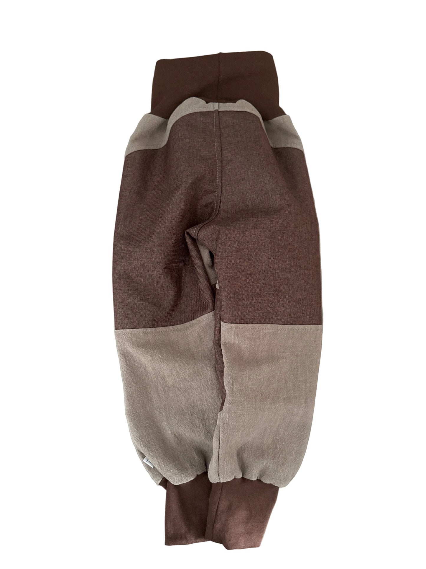Sofort verfügbare Tobehose aus Leinen | Gr. 98