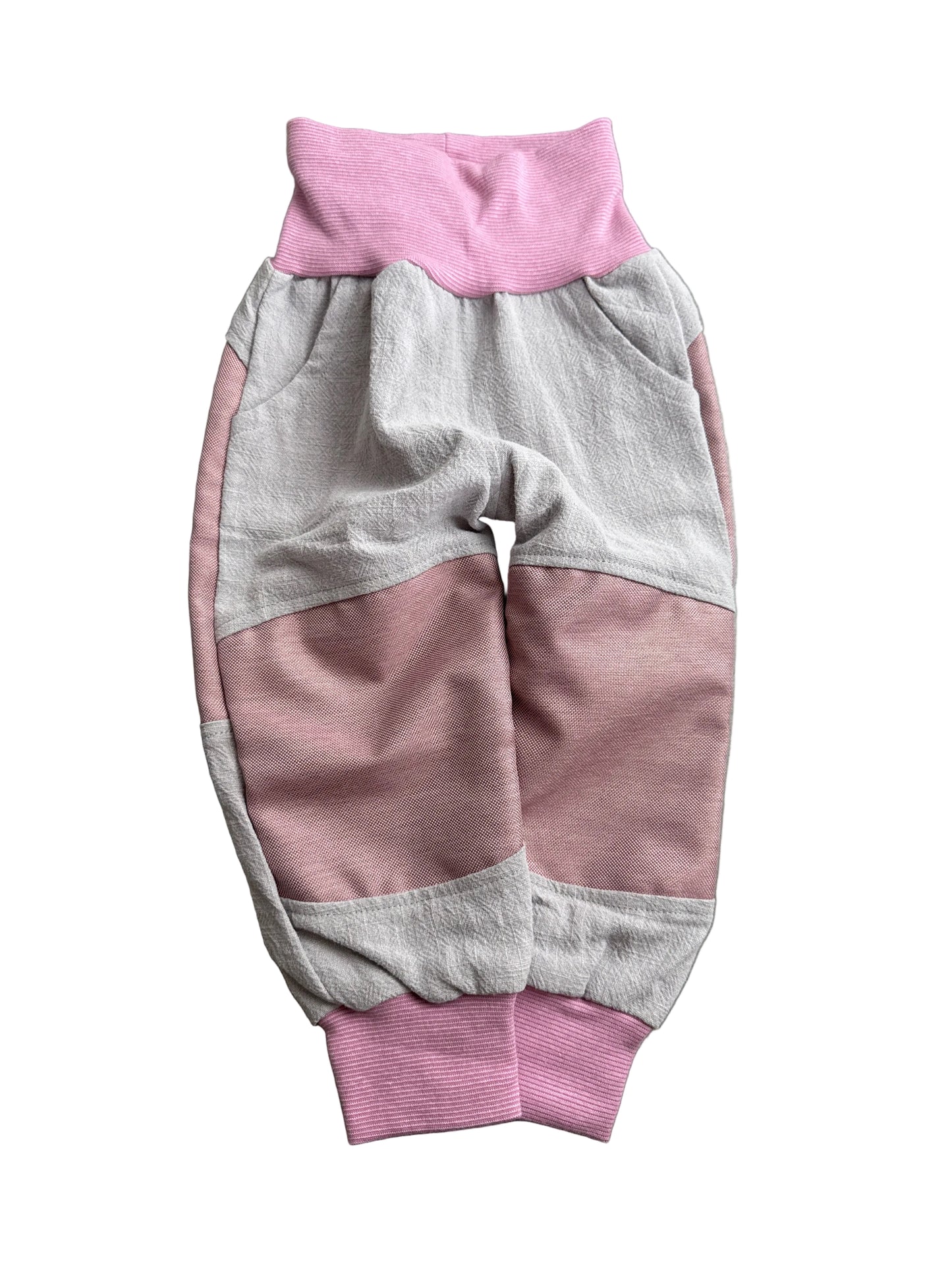Sofort verfügbare Tobehose aus Leinen | Gr. 80