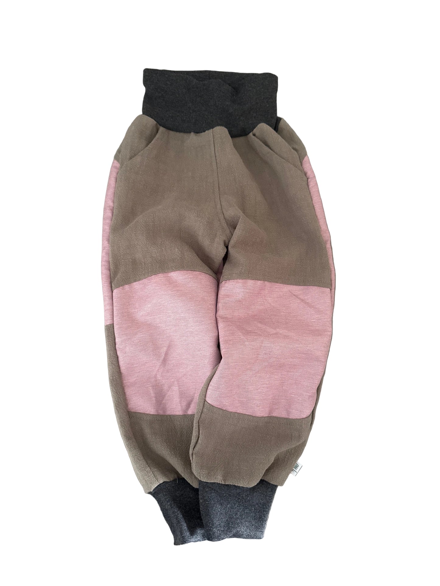 Sofort verfügbare Tobehose aus Leinen | Gr. 98