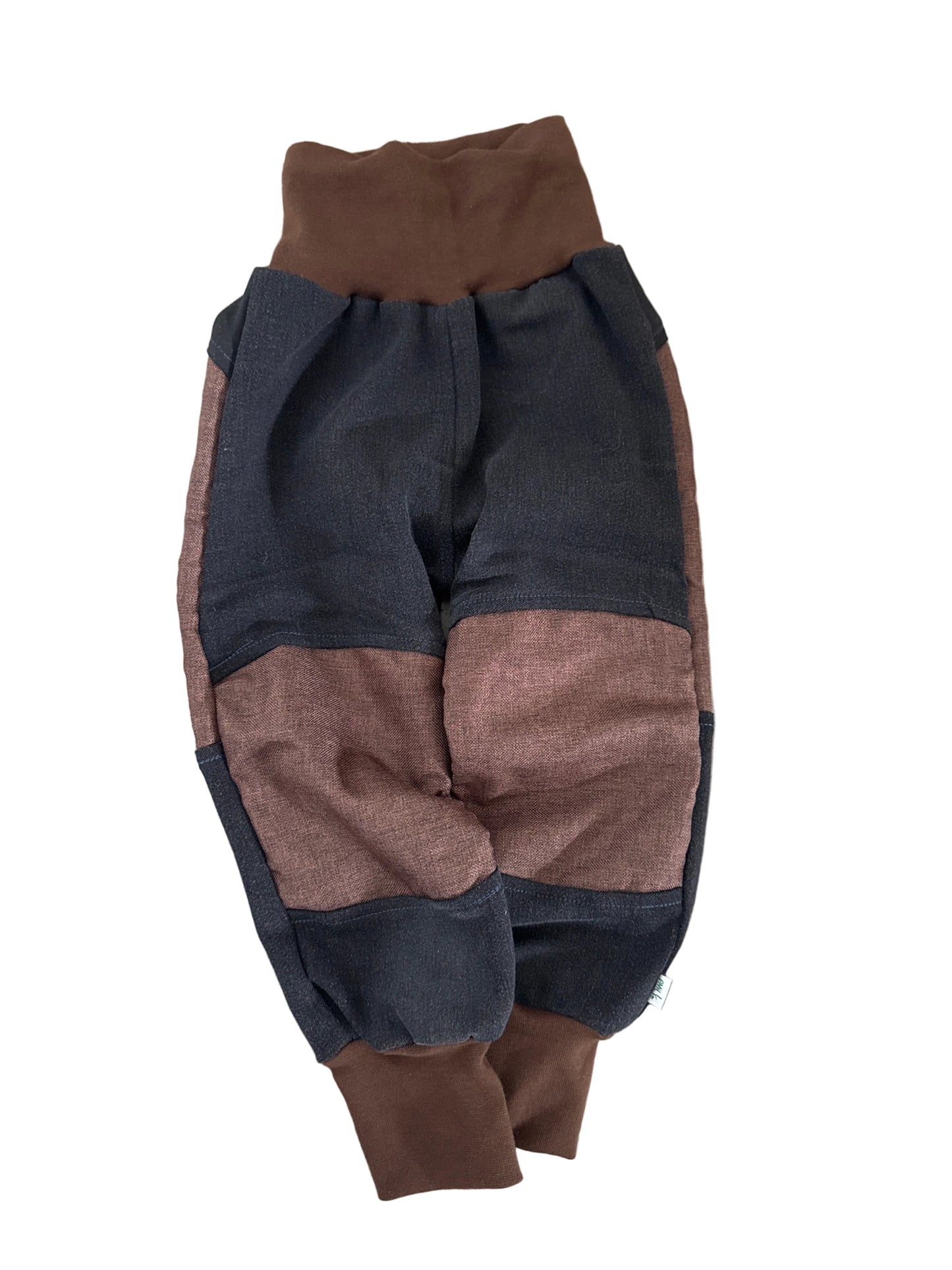 Jeanshose für Kinder *Upcycling mit Besatz Größe 86