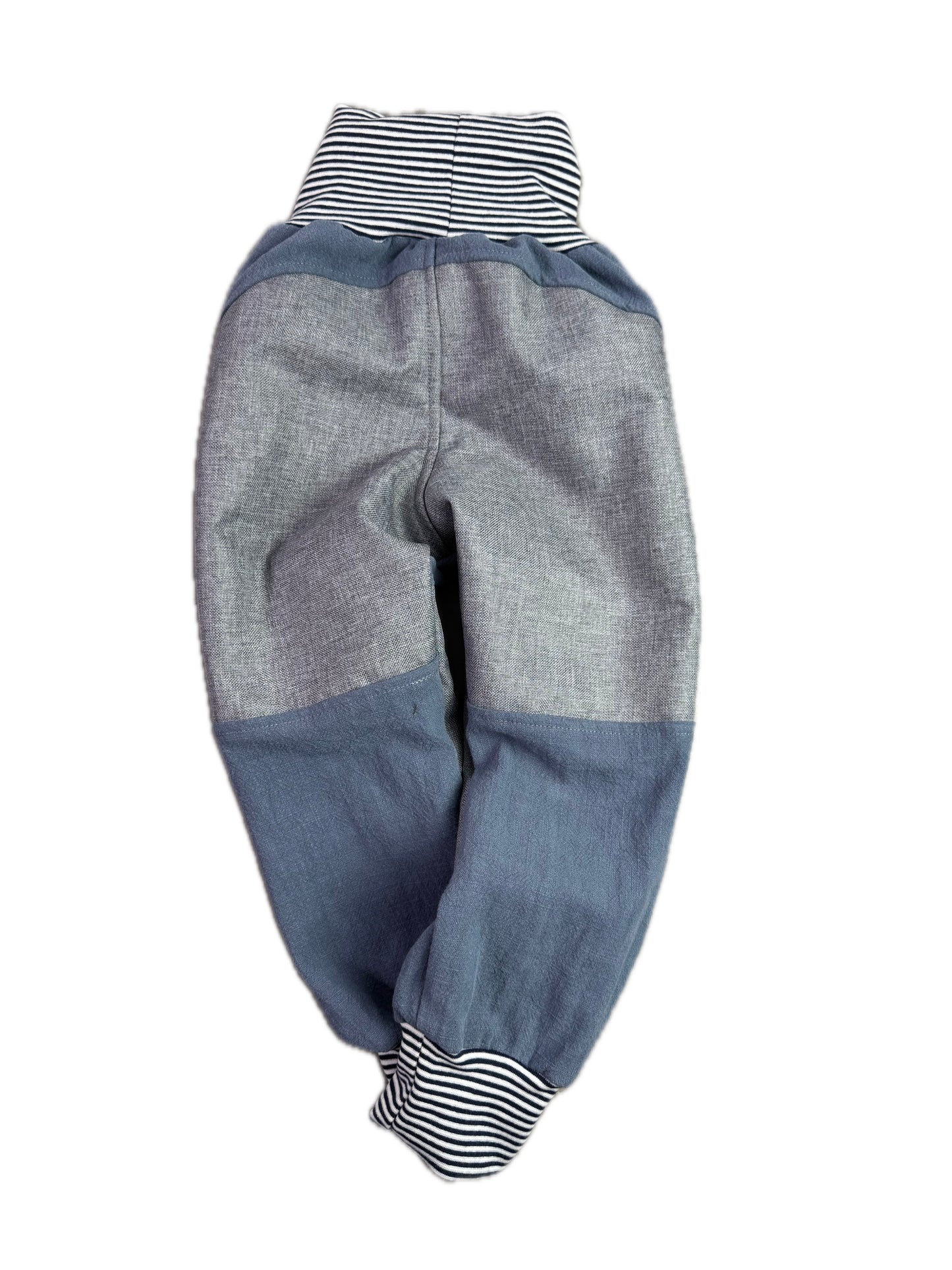Leinenhose für Kinder Nordsee - Tobehose mit Besatz