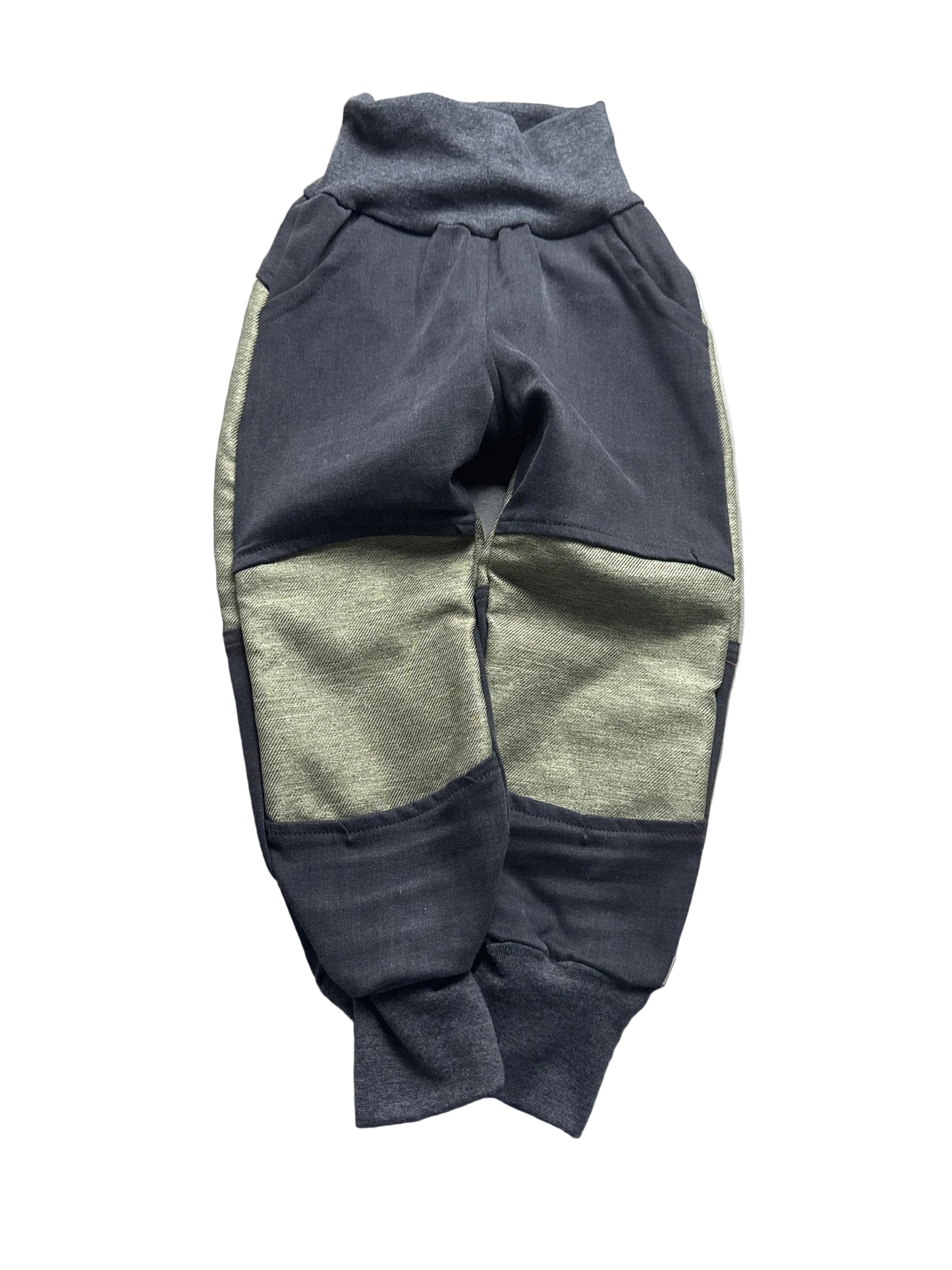 Jeanshose für Kinder *Upcycling mit Besatz Größe 98