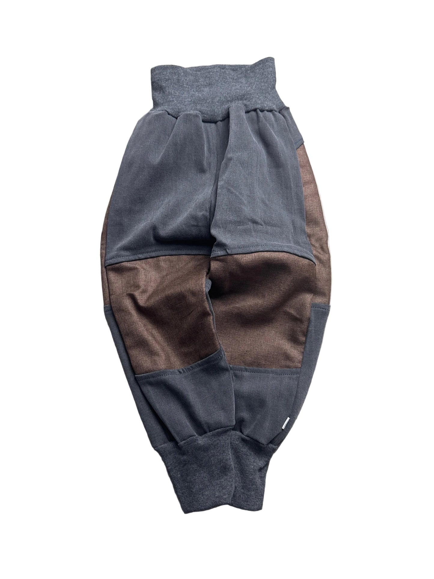 Jeanshose für Kinder *Upcycling mit Besatz Größe 92