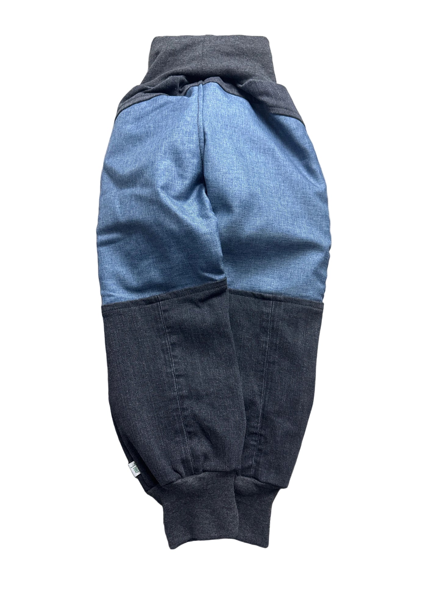 Jeanshose für Kinder *Upcycling mit Besatz Größe 98