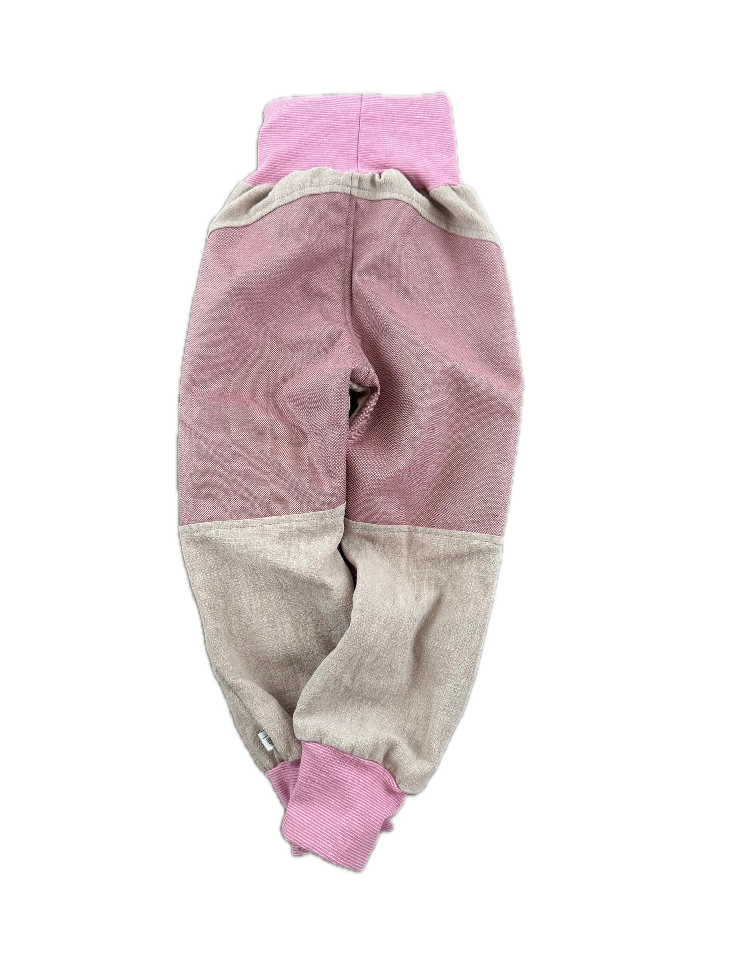 Leinenhose für Kinder Keksteig - Tobehose mit Besatz